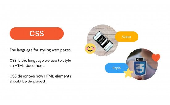 CSS - The language for styling web pages